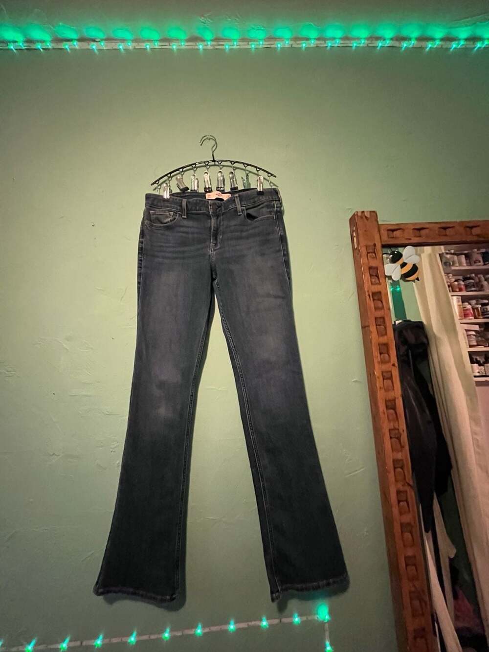 Hollister Bootcut Jeans Size 11R Blue Denim Pants